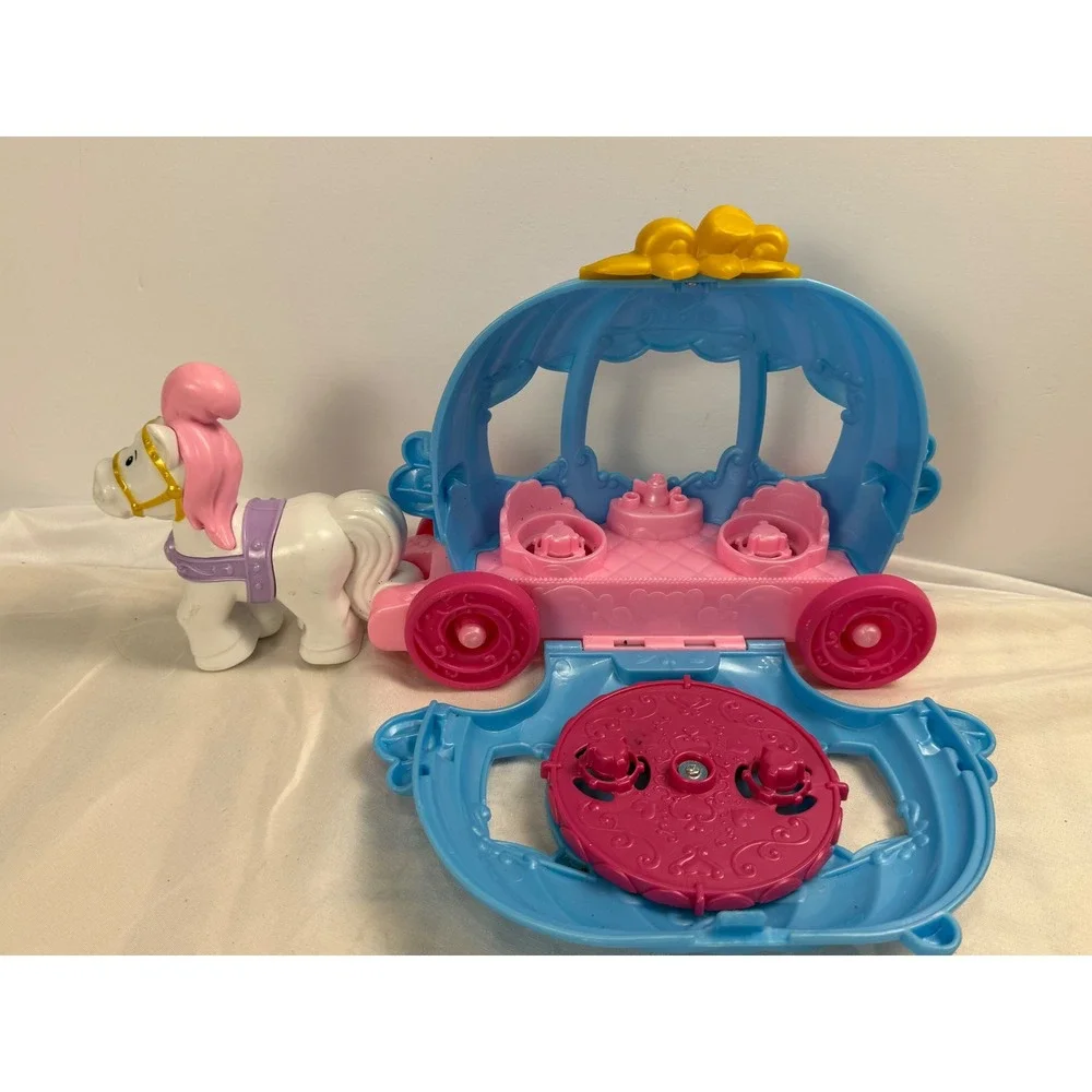 Fisher-Price Little People Disney Princess Cinderella Pumpkin Carriage and Horse